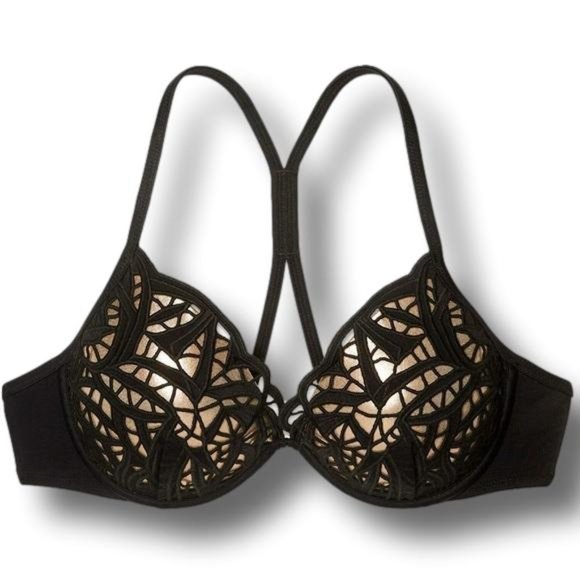 Shade & Shore Other - NWT ✨ Light-Lift Laser-Cut Metallic Bikini Top